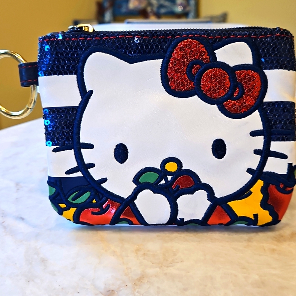 Hello Kitty x Loungefly I Love Apples Zipper Pouch💖💖💖NWOT